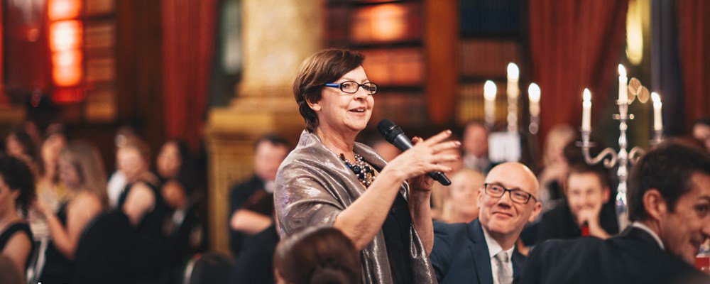 Tessa Peake-Jones at the AFK Gala Dinner