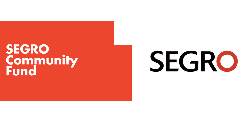 SEGRO Community Fund logo in red, white and black