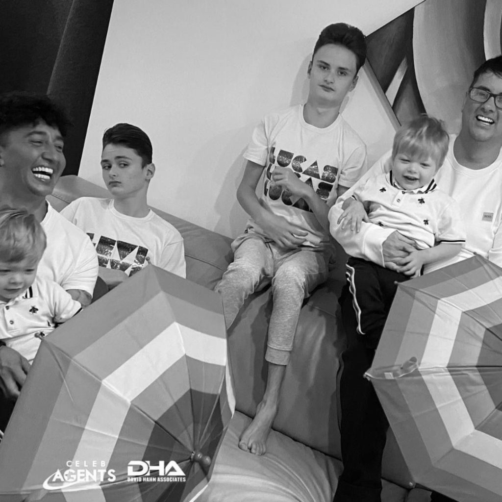 family smiling